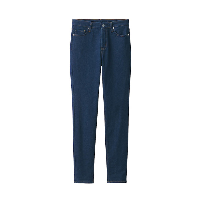 Muji WoSuper Stretch Denim Skinny Jeans Herren Navy | NV4U4K18C